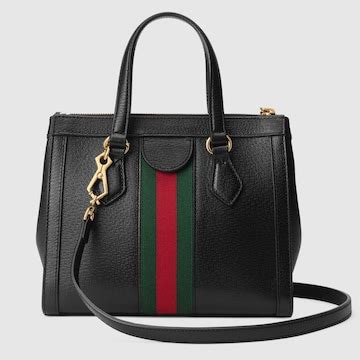 gucci ophidia small tote bag black